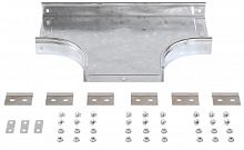 Тройник для лотка горизонтальный без крышки DKC S5 Combitech DPT 100х100 с креплением картинка